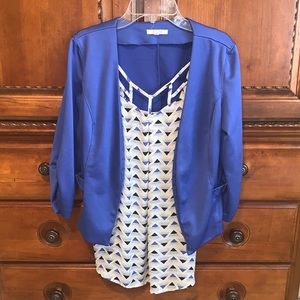 Maurice’s tank top & jacket to go over